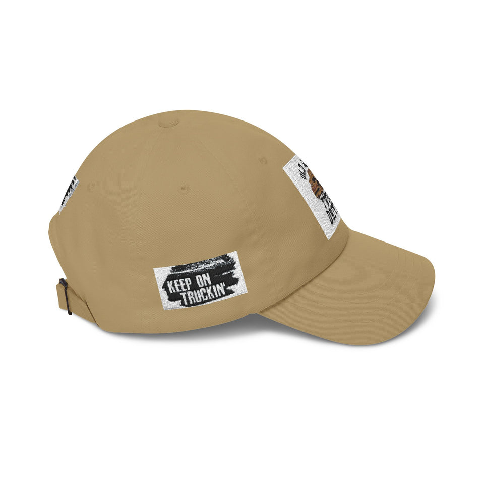 Classic Dad Cap — Old School Truck Driver Embroidered Hat