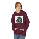 Truck Driver Dad Hoodie – “Best Truckin' Dad Ever” Graphic Pullover