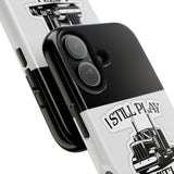 I Still Play With Trucks Phone Case — Retro Semi Truck Protective Cover for Truckers & Truck Lovers