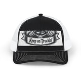 Keep on Truckin' Embroidered Trucker Cap