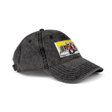 Vintage Embroidered Truck Cap — Retro Red Trucker Hat