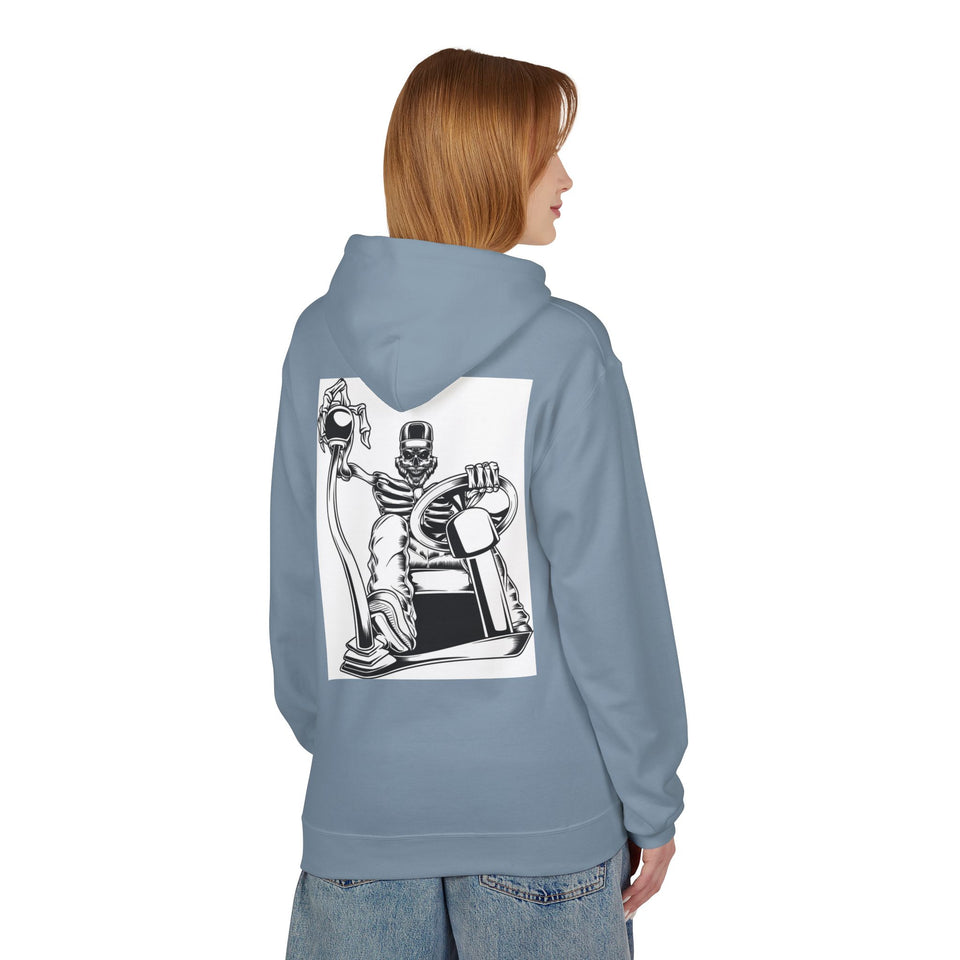 Hoodie — "Truckers Salute" Graphic Trucker Hoodie