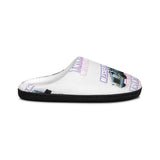 Truck Driver Graphic Slippers — "I Kissed a Trucker" Men's Indoor Slip-Ons