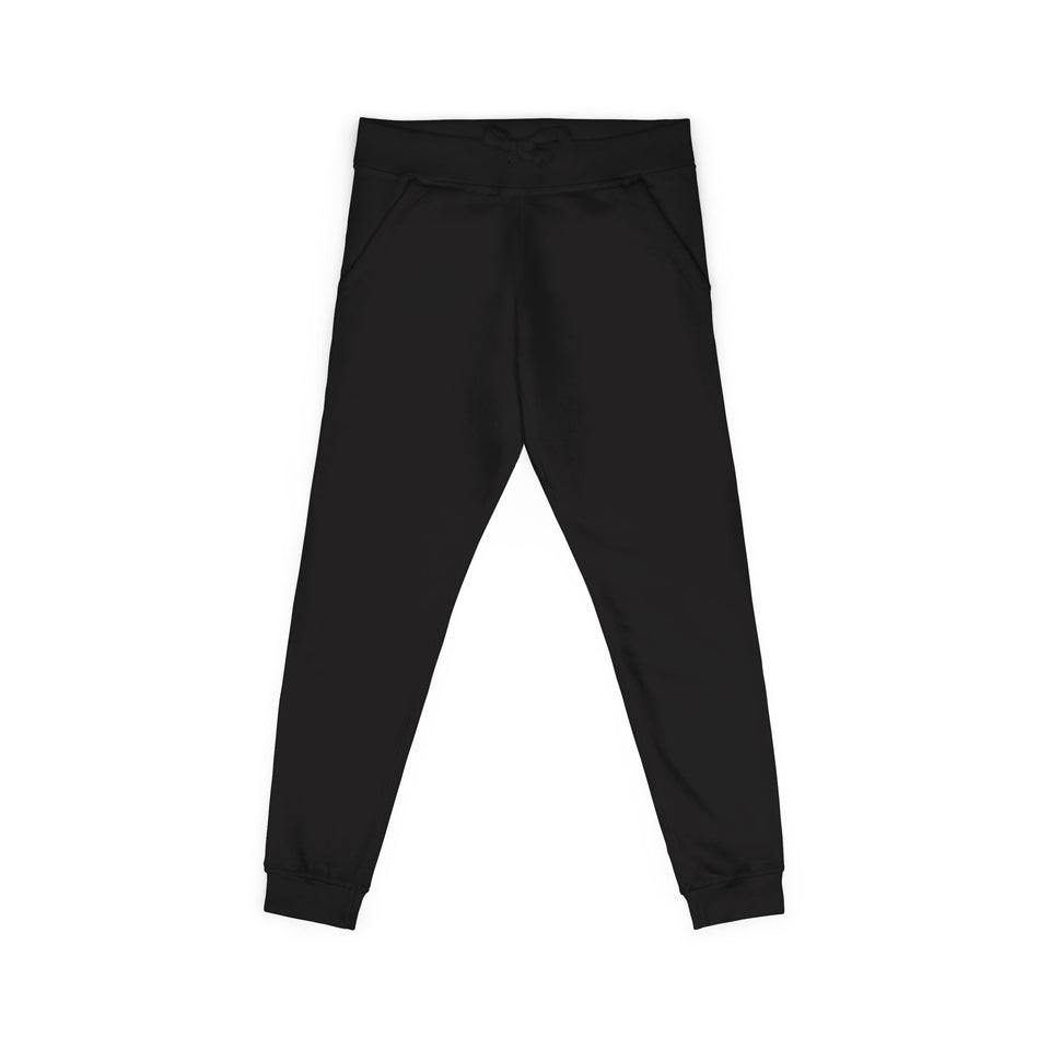 Embroidered Olive Fleece Sweatpants — Cozy Joggers