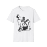 King of the Road Skull Biker T-Shirt