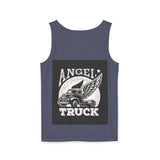 Angel Truck Tank Top — Vintage Winged Truck Graphic Tank for Truckers & Gearheads