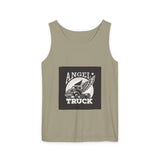 Angel Truck Tank Top — Vintage Winged Truck Graphic Tank for Truckers & Gearheads