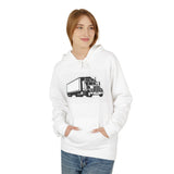 Trucker Life Hoodie — "Eat Sleep Truck Repeat" Graphic Hooded Sweatshirt