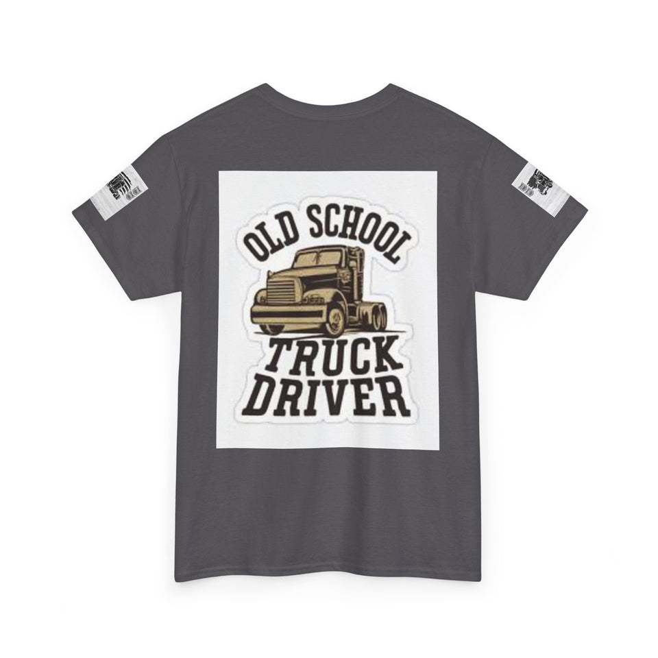 Old School Truck Driver T‑Shirt — Vintage Semi Truck Tee for Truckers & Fans