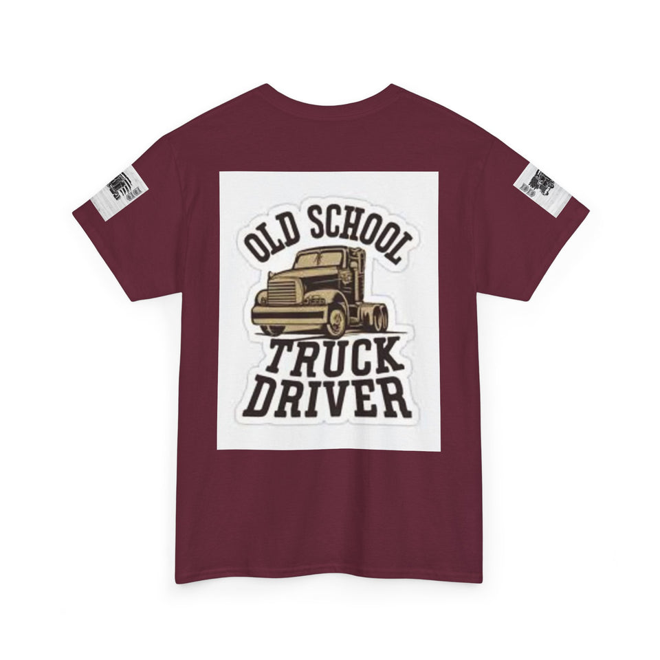 Old School Truck Driver T‑Shirt — Vintage Semi Truck Tee for Truckers & Fans