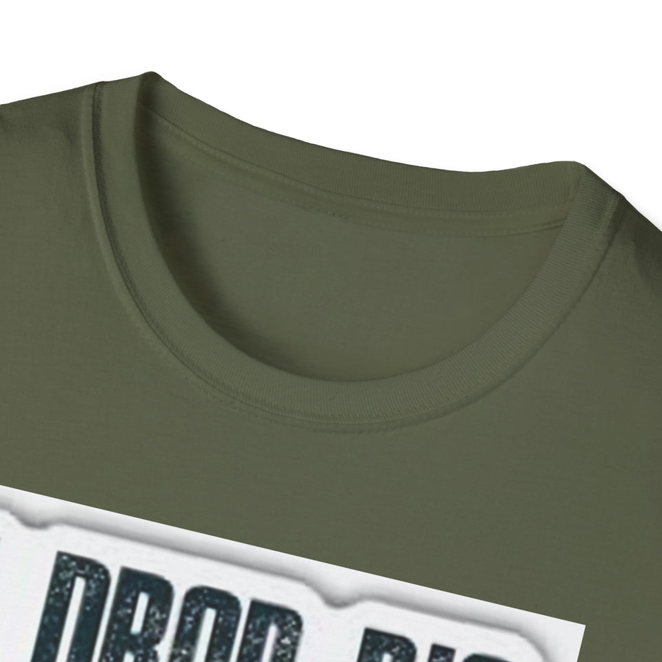 Trucker T-Shirt - "I Drop Big Loads" Vintage Semi Truck Graphic Tee