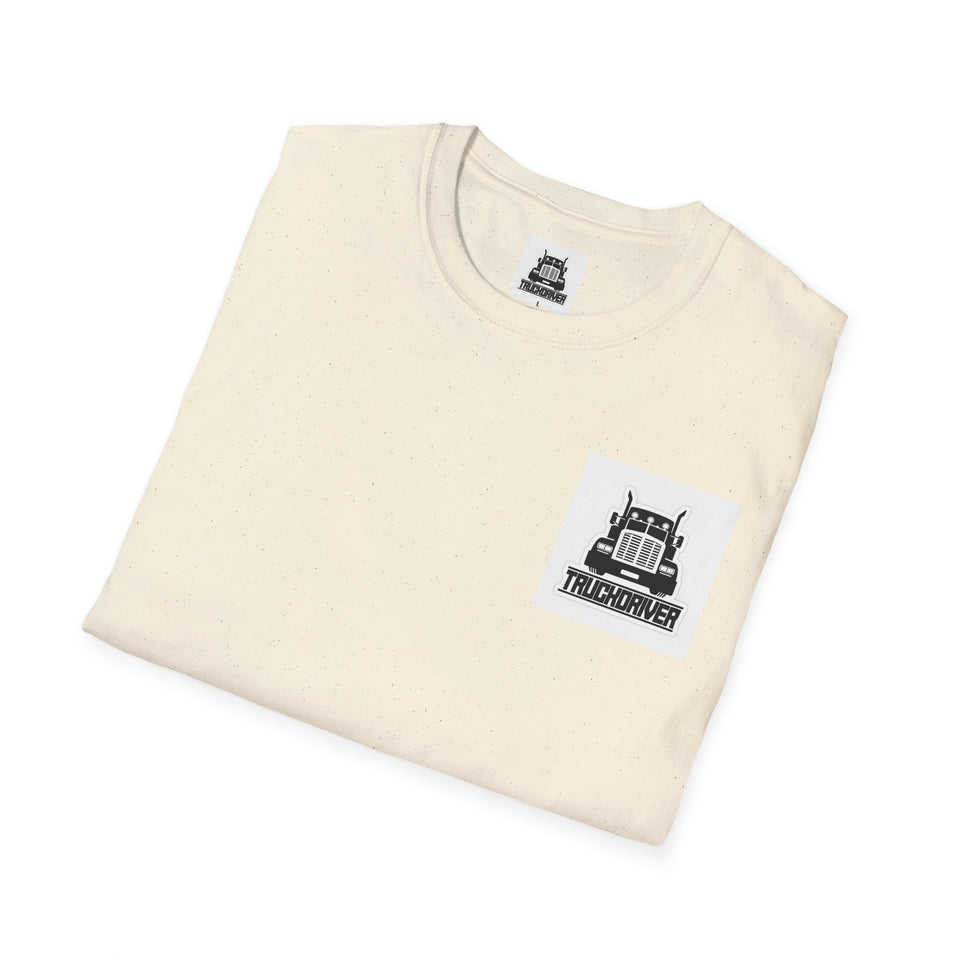 Truck Driver T-Shirt — Bold Semi-Truck Graphic Tee for Truckers & Fans