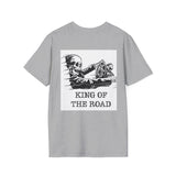 King of the Road Skull Biker T-Shirt