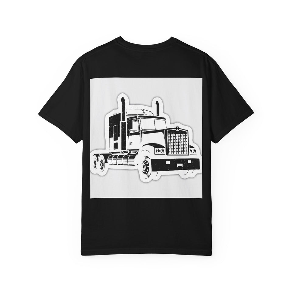 Born to Drive a Big Truck T-Shirt — Semi Truck Driver Tee