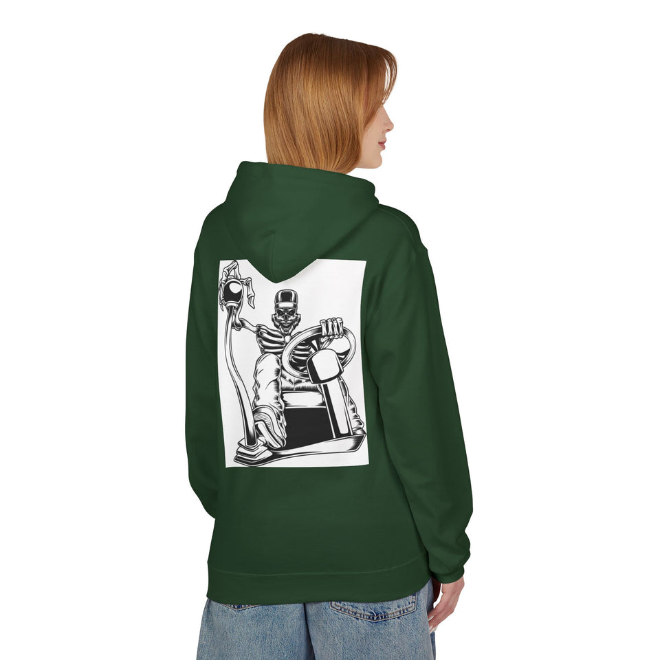 Hoodie — "Truckers Salute" Graphic Trucker Hoodie