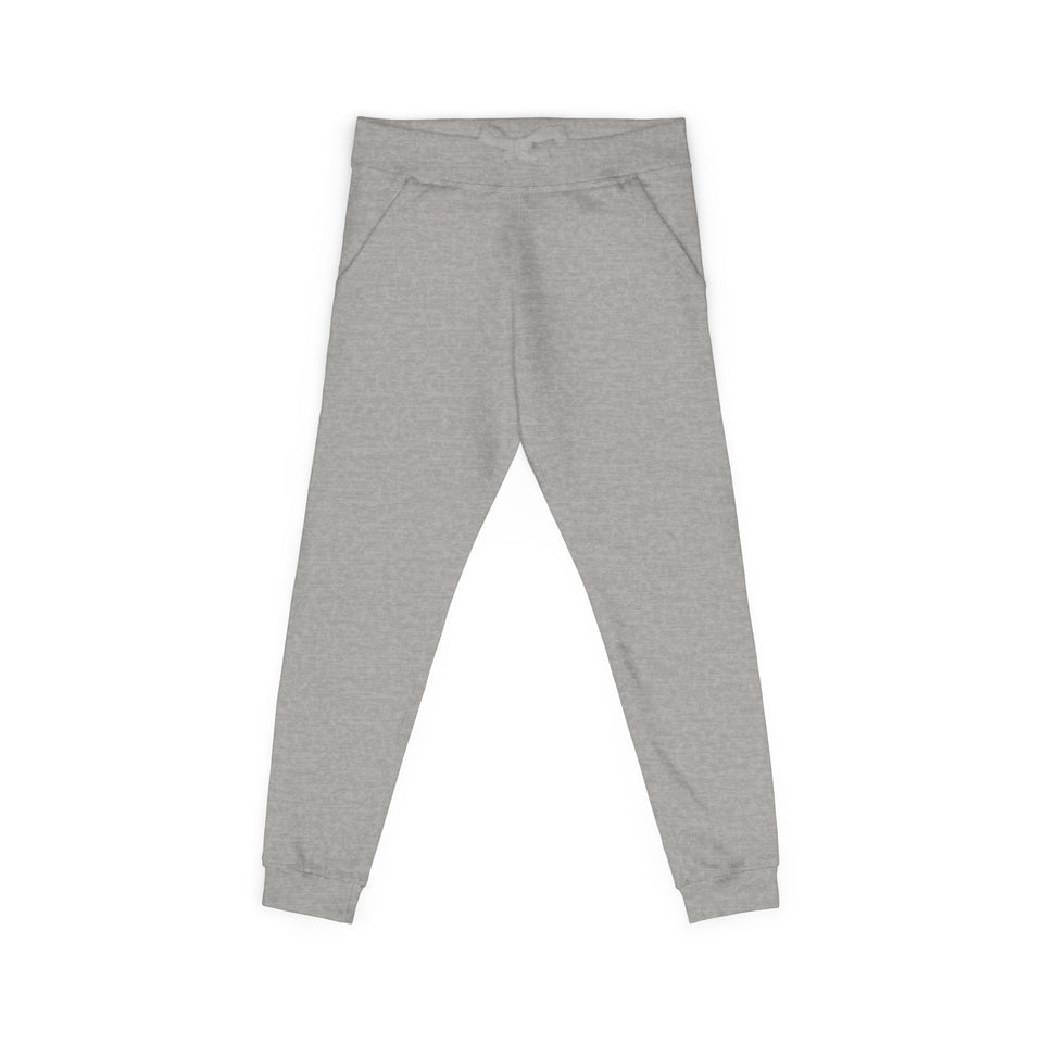 Embroidered Olive Fleece Sweatpants — Cozy Joggers