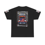 Truckers Drive America T-Shirt – Patriotic Semi Truck Graphic Tee