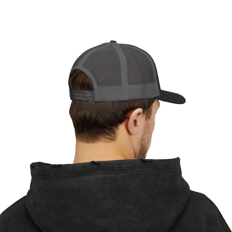 Trucker Cap — '10-4' Truck Driver Snapback Hat
