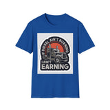 T-Shirt - Diesel Ain't Burning I Ain't Earning Trucker Graphic Tee