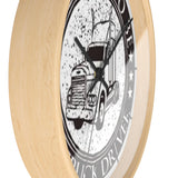 Truck Driver Wall Clock — “I'm Proud to Be a Truck Driver” Vintage Semi Truck Clock