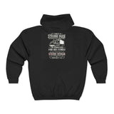 Strong Man Strong Woman Zip Hoodie – 'It Takes a Strong Man to Provide' Family Tribute