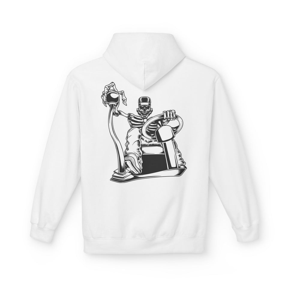 Hoodie — "Truckers Salute" Graphic Trucker Hoodie