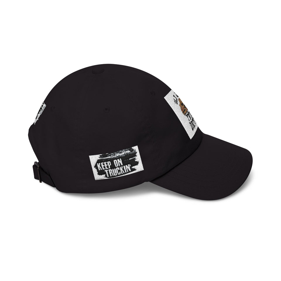 Classic Dad Cap — Old School Truck Driver Embroidered Hat