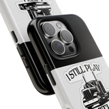 I Still Play With Trucks Phone Case — Retro Semi Truck Protective Cover for Truckers & Truck Lovers