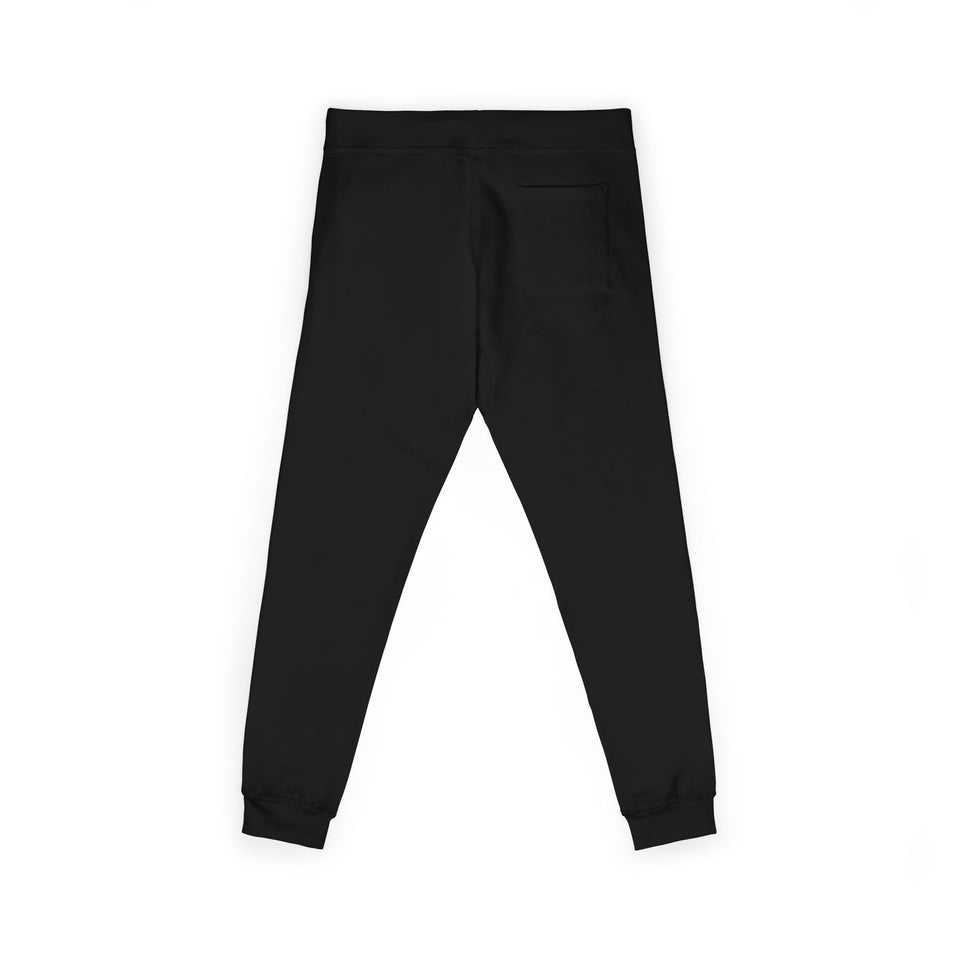 Embroidered Olive Fleece Sweatpants — Cozy Joggers