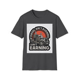T-Shirt - Diesel Ain't Burning I Ain't Earning Trucker Graphic Tee