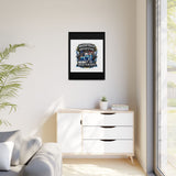 American Trucker American Veteran Framed Canvas - "Proud To Be Both" Patriotic Wall Art