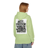 Truck Driver Dad Hoodie – “Best Truckin' Dad Ever” Graphic Pullover
