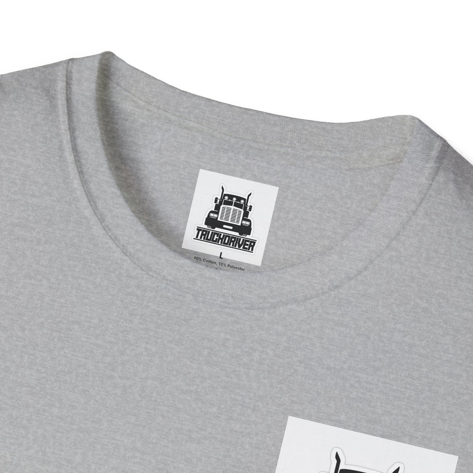 Truck Driver T-Shirt — Bold Semi-Truck Graphic Tee for Truckers & Fans