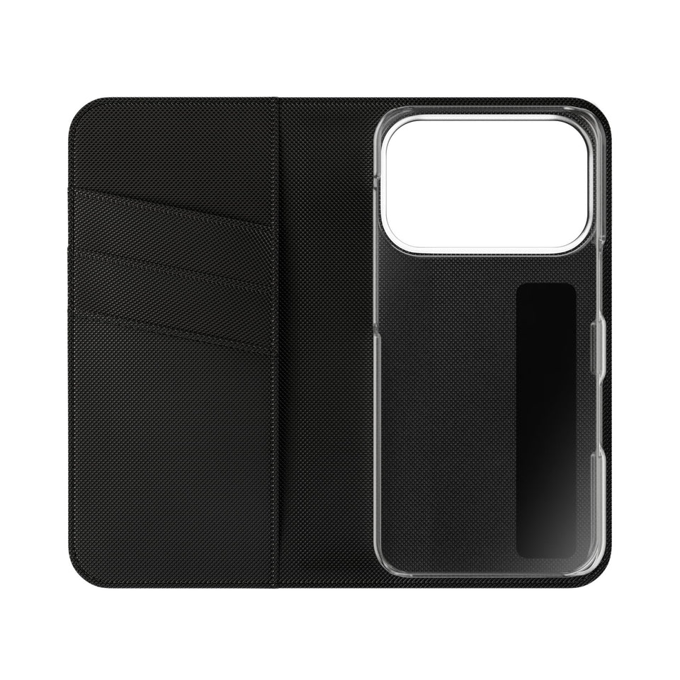 Trucker Sticker Collage Flip Case — Wallet Phone Cover for Truck Drivers