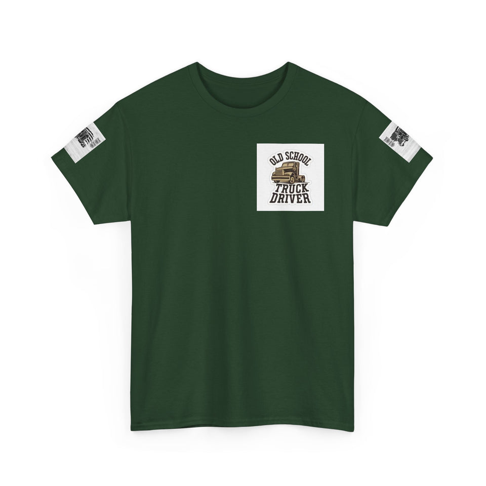 Old School Truck Driver T‑Shirt — Vintage Semi Truck Tee for Truckers & Fans