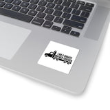 Mother Trucker Sticker — “I Am a Badass Mother Trucker” Kiss-Cut Decal