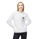 Crewneck Sweatshirt — ’I Can’t I Have a Long Haul in the Morning’ Trucker Graphic
