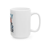 Crazy Mother Trucker Ceramic Mug — Funny Trucker Coffee Cup (11oz, 15oz)