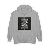 Strong Man Strong Woman Zip Hoodie – 'It Takes a Strong Man to Provide' Family Tribute