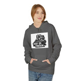 Truck Driver Dad Hoodie – “Best Truckin' Dad Ever” Graphic Pullover