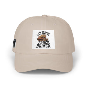 Classic Dad Cap — Old School Truck Driver Embroidered Hat