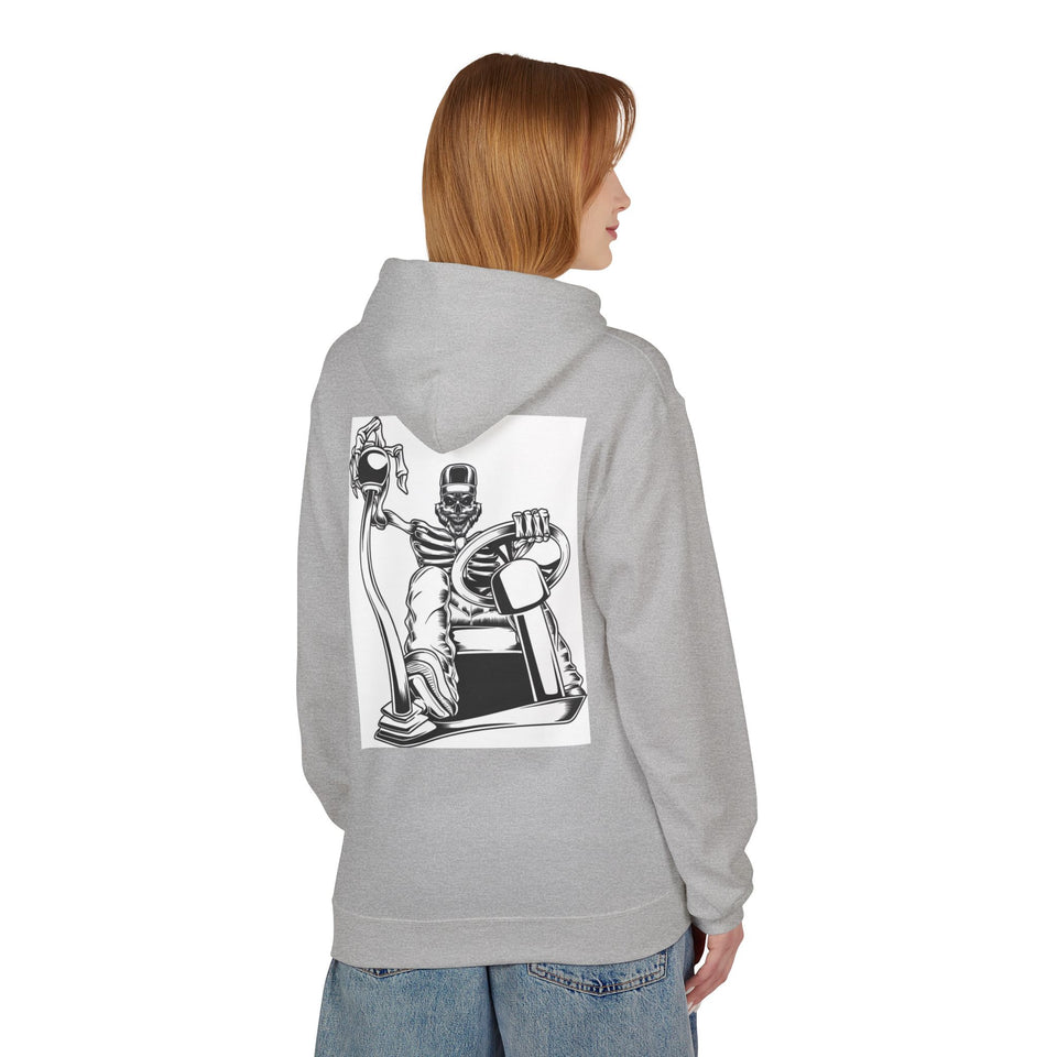 Hoodie — "Truckers Salute" Graphic Trucker Hoodie