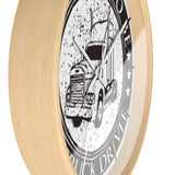 Truck Driver Wall Clock — “I'm Proud to Be a Truck Driver” Vintage Semi Truck Clock
