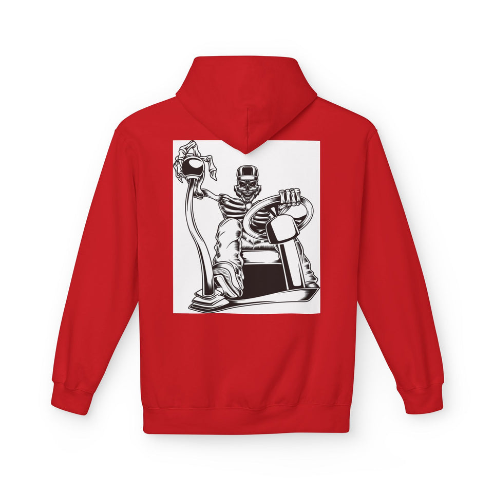 Hoodie — "Truckers Salute" Graphic Trucker Hoodie