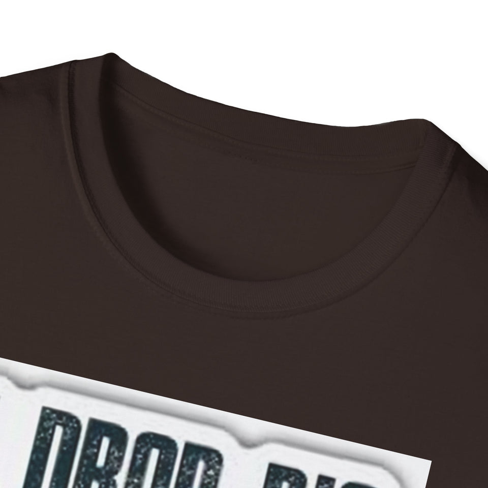Trucker T-Shirt - "I Drop Big Loads" Vintage Semi Truck Graphic Tee