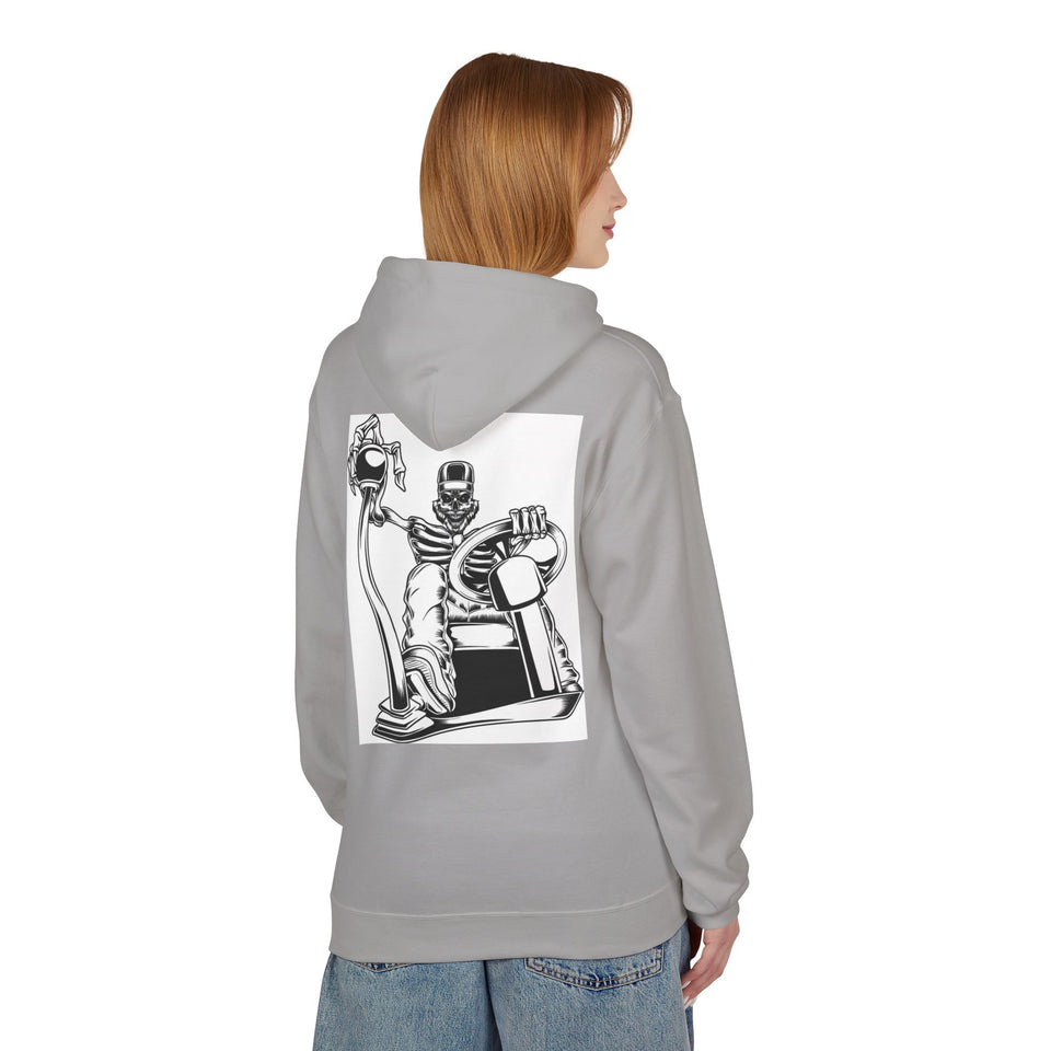 Hoodie — "Truckers Salute" Graphic Trucker Hoodie