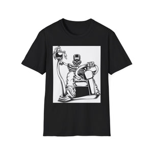 King of the Road Skull Biker T-Shirt