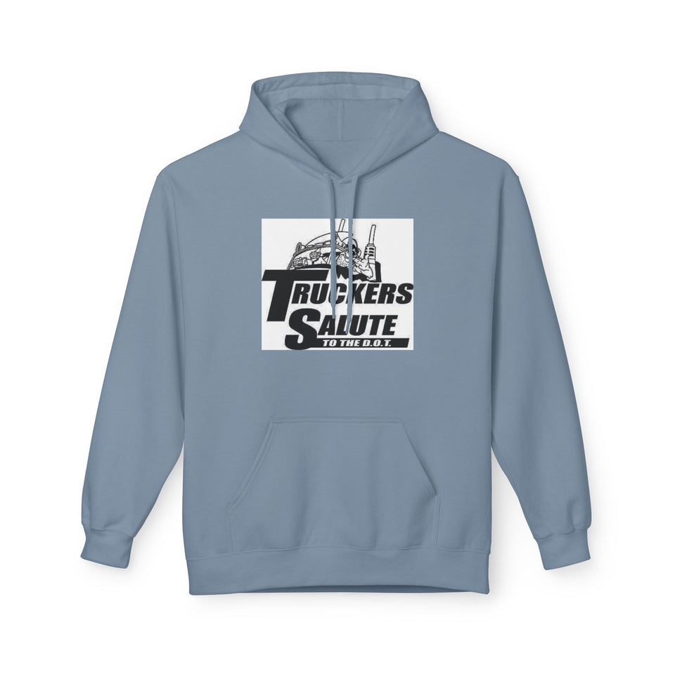 Hoodie — "Truckers Salute" Graphic Trucker Hoodie