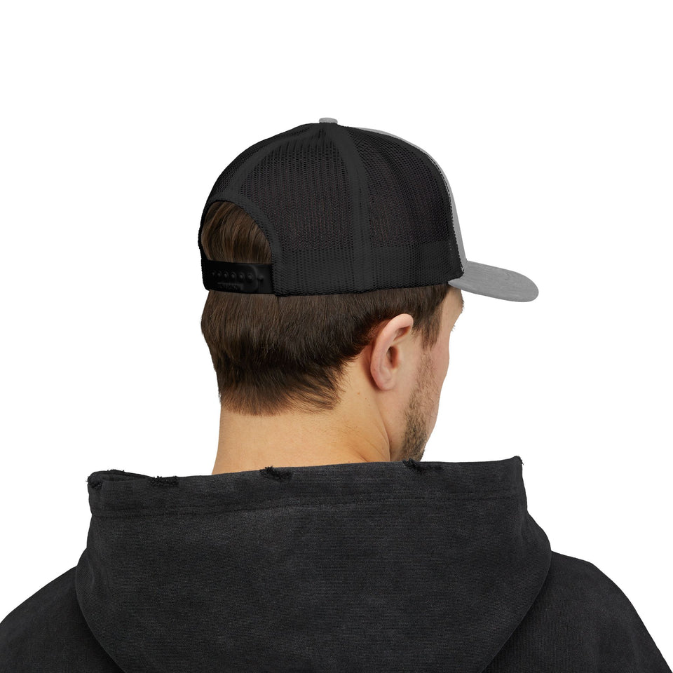 Trucker Cap — '10-4' Truck Driver Snapback Hat