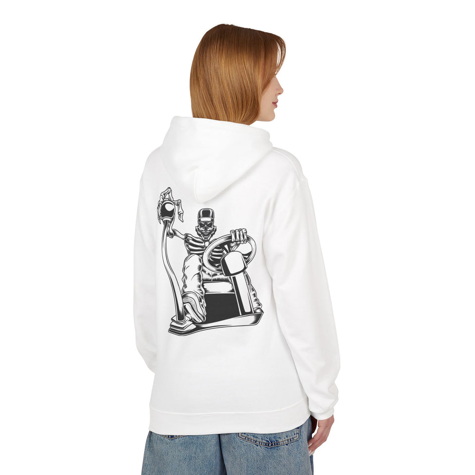 Hoodie — "Truckers Salute" Graphic Trucker Hoodie